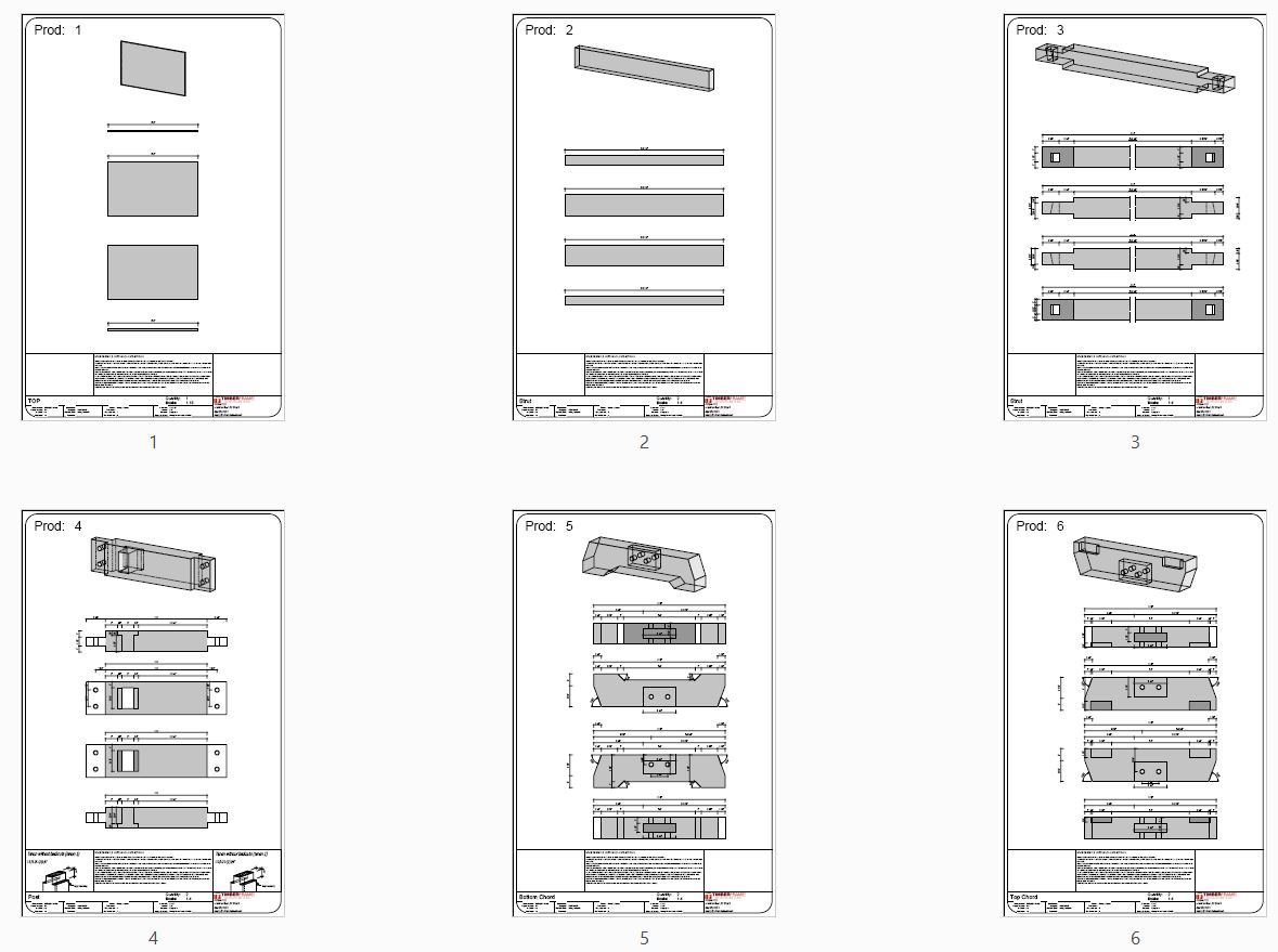 Timber Frame Dining Room Table Plan - Image 3