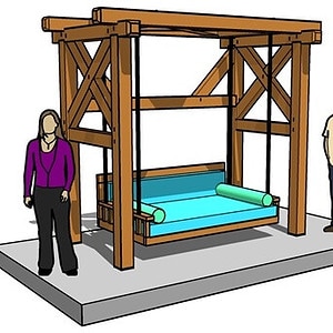 Bed swing (40900)-Eye level isometric