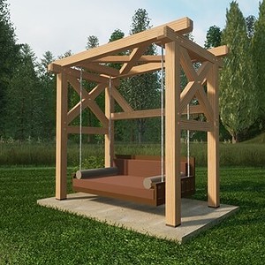 Heavy Timber Bed Swing Plan - Image17
