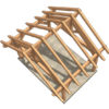 18x12 Timber Frame Pavilion ISOMETRIC Birdseye