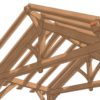 18x12 Timber Frame Pavilion Roof-Detail