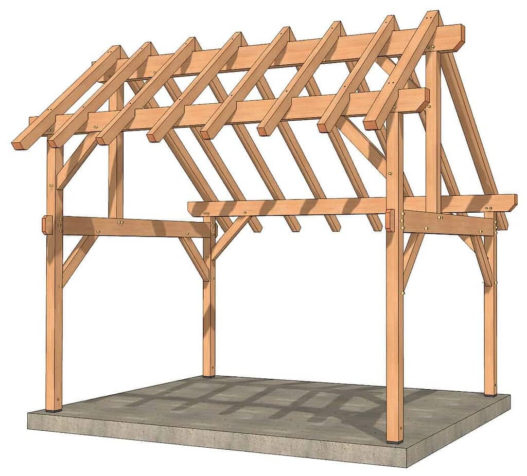 12x16 Saltbox 1