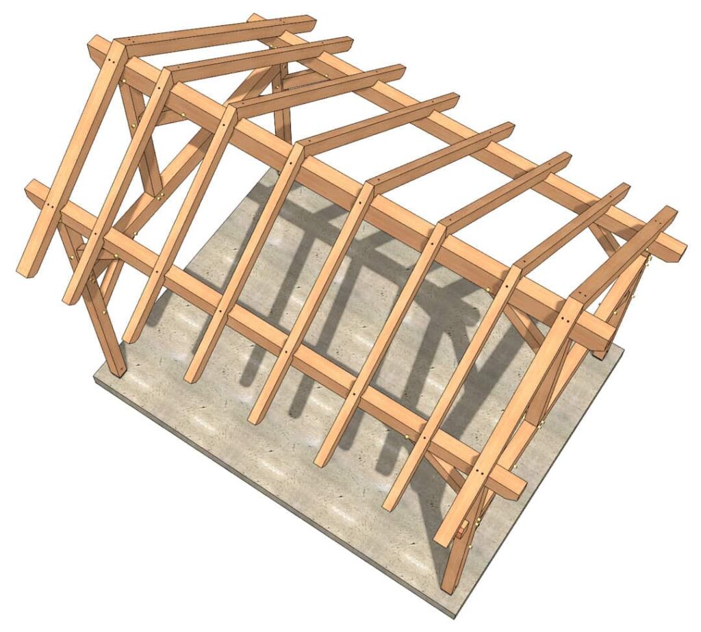 12x16 Saltbox 5