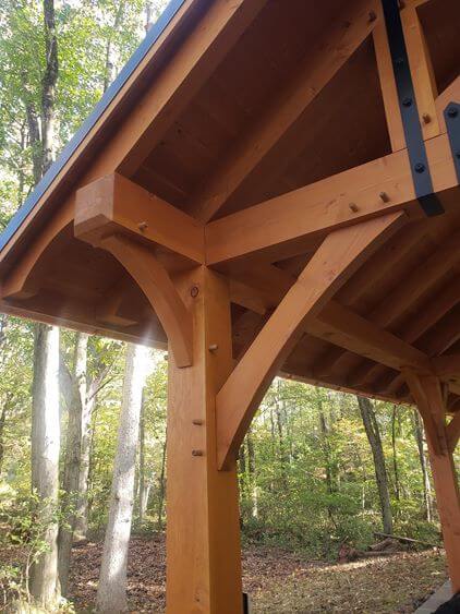 Black Horse Douglas Fir Pavilion - Timber Frame HQ