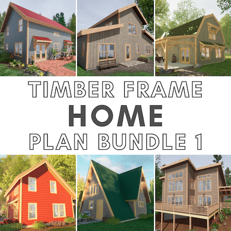 Timber Frame Home Plans Bundle 1