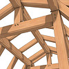 16x24 Gambrel Timber Frame Plan (43617) Roof-Detail-3
