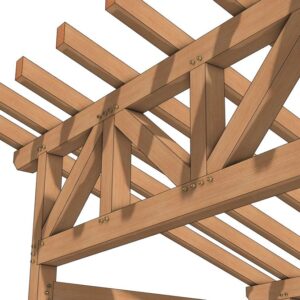 12x26 Sawmill Shed Plan Joinery Closeup