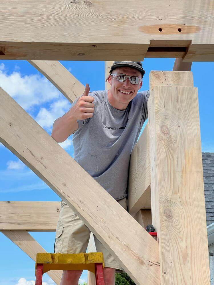 Tying The Timber Frame Together