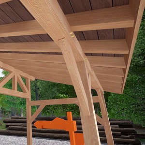 Woodmizer Sawmill Shed