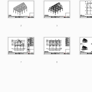 30×36 Heavy Timber Barn Home Plan (53318) - Plan Overview