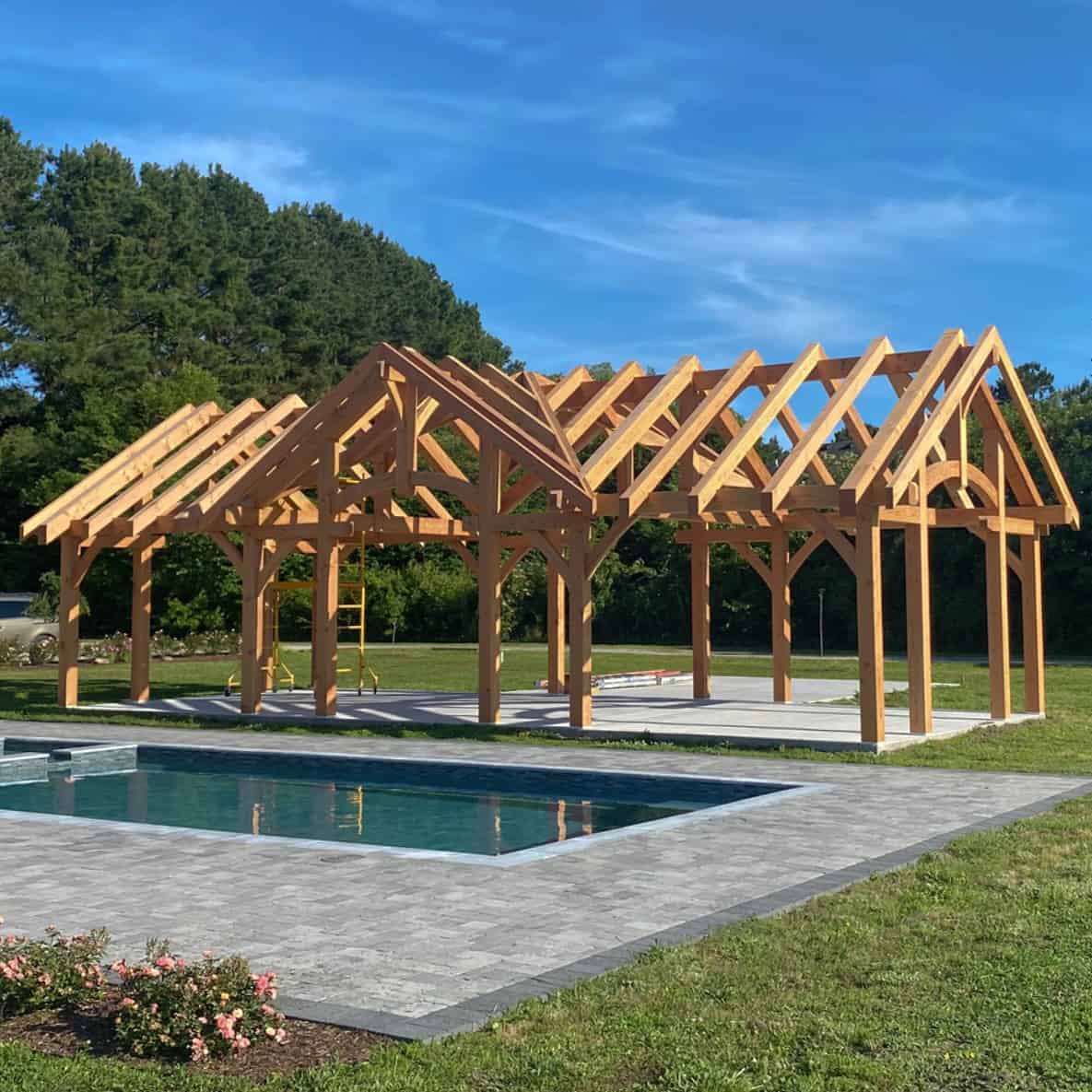 16x36 Pool Pavilion Kit