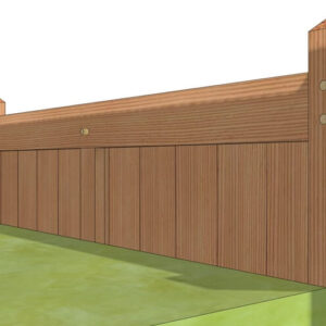 King Size Timber Frame Bed (54889) Roof-Close-Up