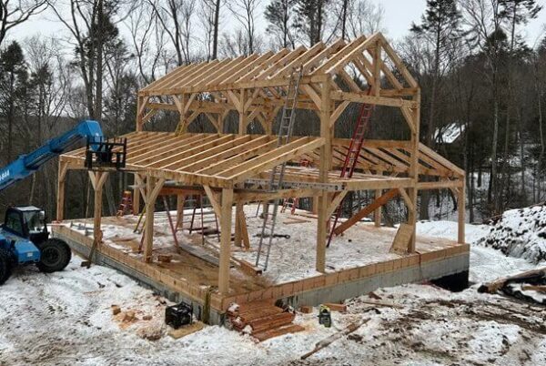 Koch Eastern Hemlock Monitor Barn - Timber Frame HQ