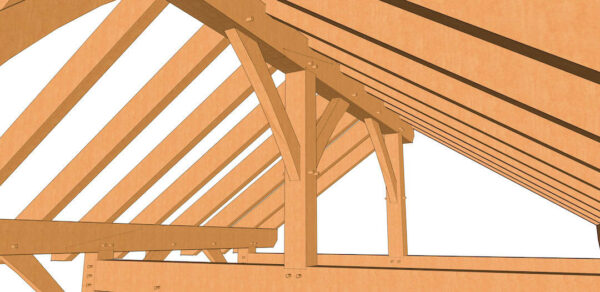 16x18 Timber Frame Plan - Image 8