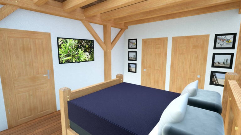 24×36 Timber Frame Barn Home - Timber Frame HQ