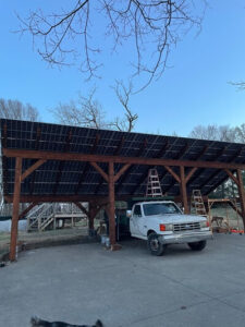 Silva Virginia Pine Solar Carport
