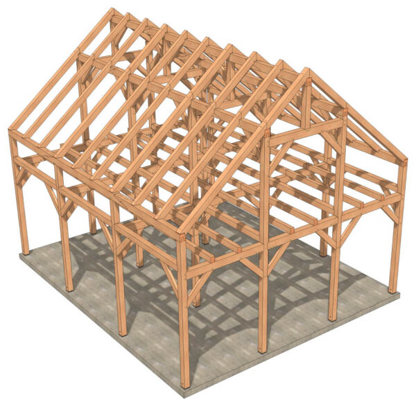 30x36 Heavy Timber Frame Barn