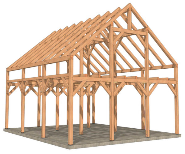 30×36 Heavy Timber Barn