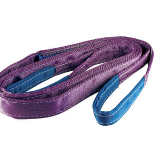 Reinforced lifting strap, violet, 2200lbs capacity