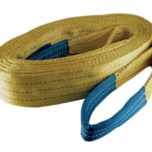 Reinforced lifting strap, yellow, 6600lbs capacity