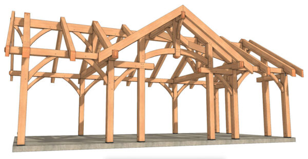 16x32 Timber Frame Pavlion