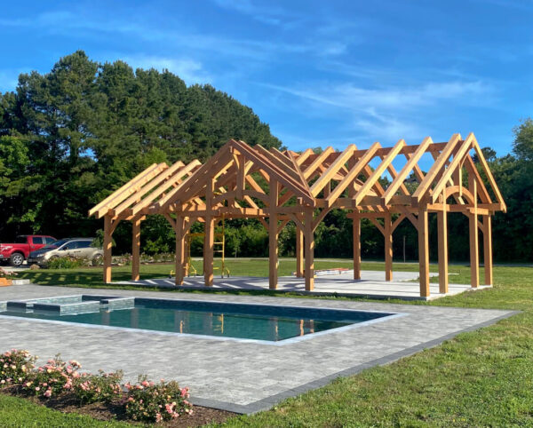 16x32 Timbered Pavilion - Image 3