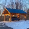 Kurtz Oak and Pine King Post Pavilion