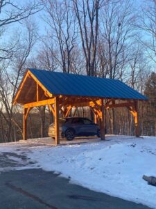 Kurtz Oak and Pine King Post Pavilion