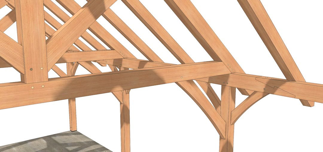 24x36 Timber Frame Pavilion Truss Connections 24x36 Timber Frame Pavilion Truss Connections