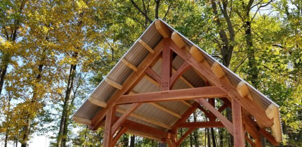 12x16 King Post Truss Plan - Image 2