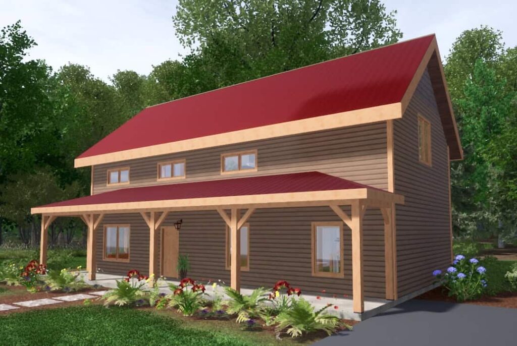 24x36 Barndominium 10