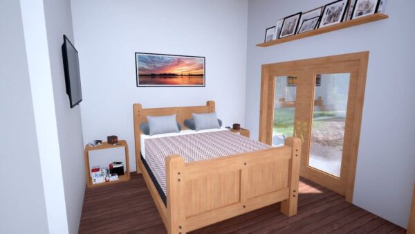 24x48 Timber Frame Barndominium Plan - Image 6