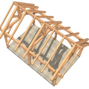 16x24 Timber Frame Pavilion _1