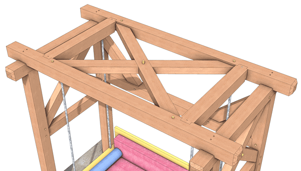 Heavy Timber Bed Swing Plan - Image 6