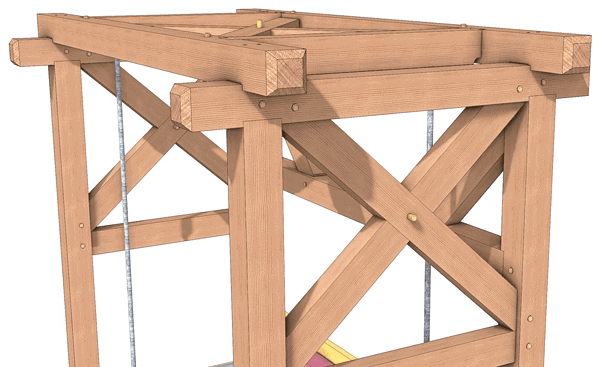 Heavy Timber Bed Swing Plan - Image 4