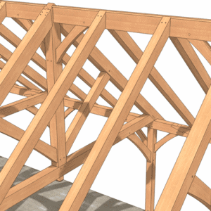 26x36 Pavilion Roof Framing