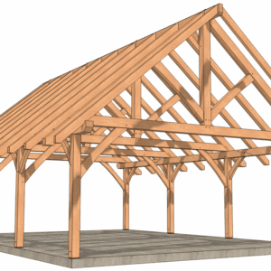 26x36 Timber Frame Pavilion