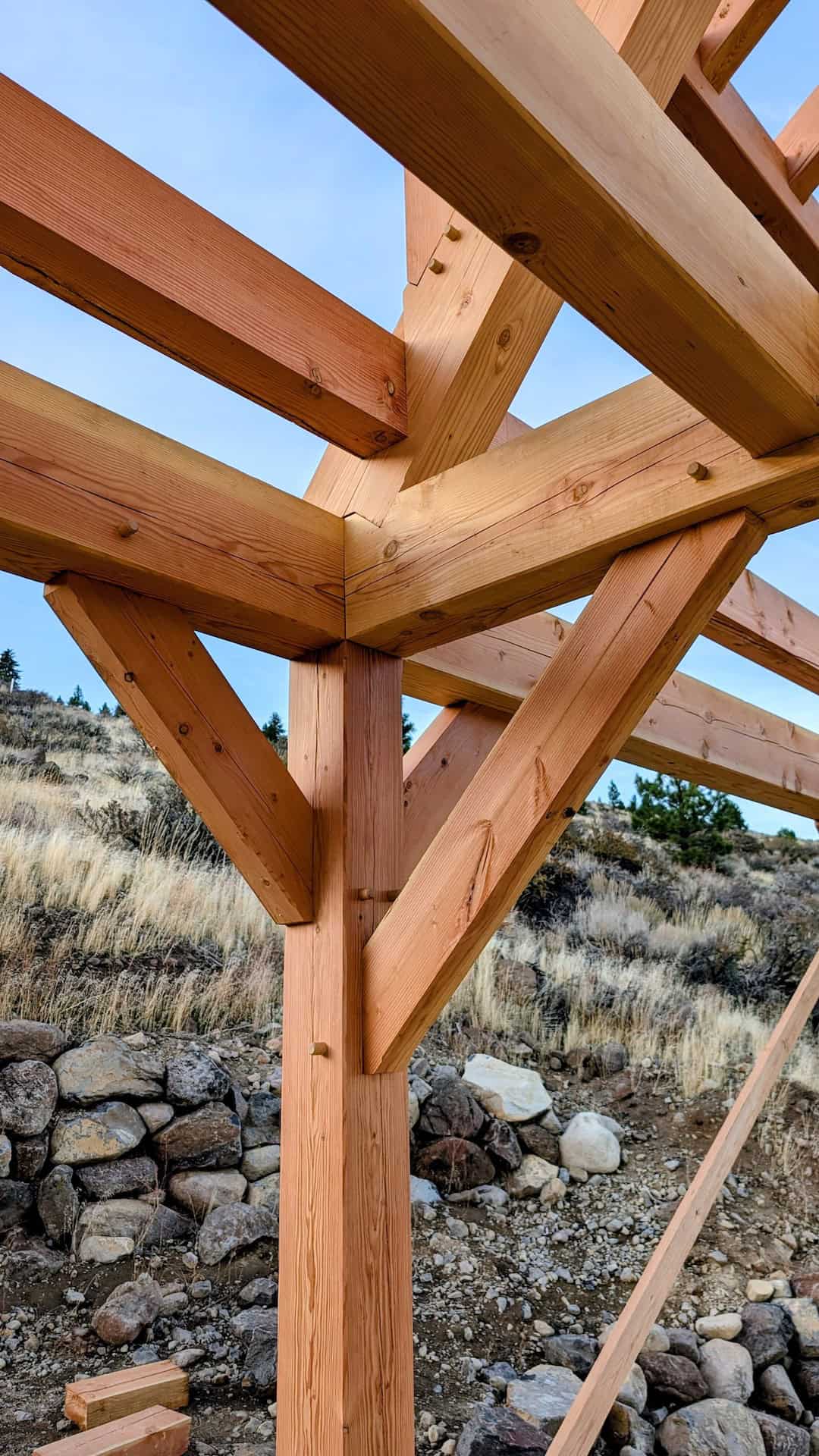 24'x48' timber-framed bank home 5