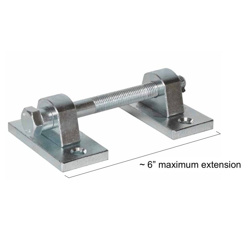 Geko Mini panel puller showing approximately 6 inch maximum extension capacity