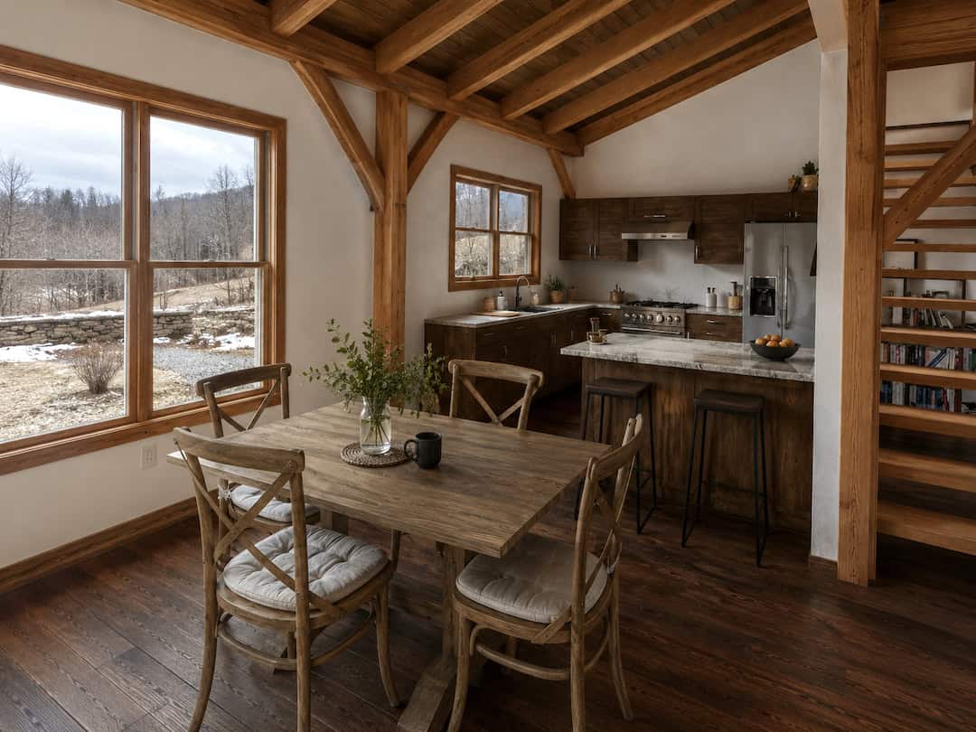 40×42 Monitor Barn House Plan - Image 6