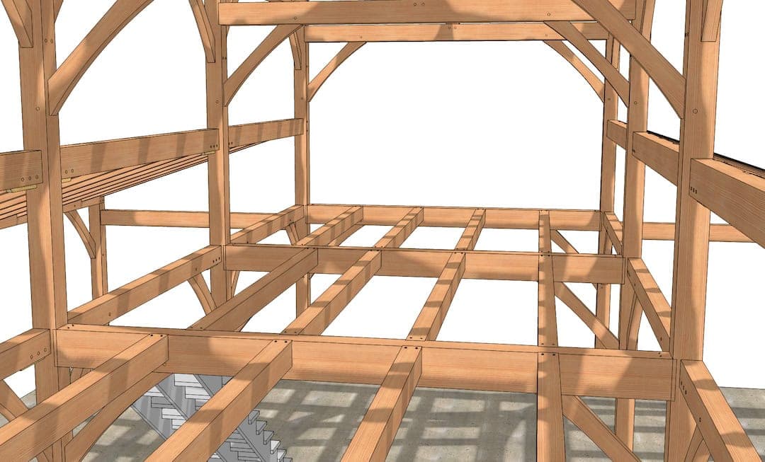 40×42 Monitor Barn House Plan - Image 14