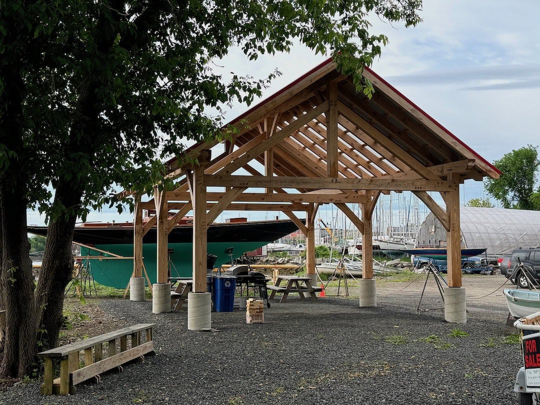 20x30 Timber Frame Pavilion 2