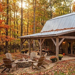 24x36 Timber Frame Gambrel Barn Kit