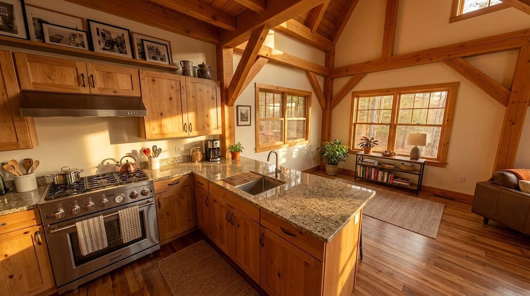 24×36 Gambrel Barn Home Plan - Image 4