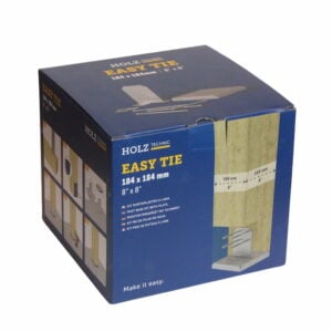 Easy Tie 8x8 concealed post base kit box by Holz Technic